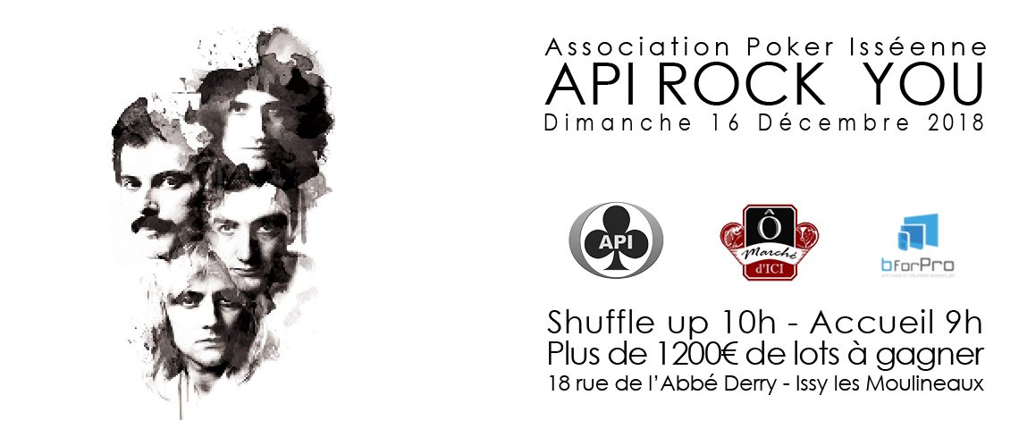 API Sunday 16 Décembre 2018 – Inscriptions ouvertes