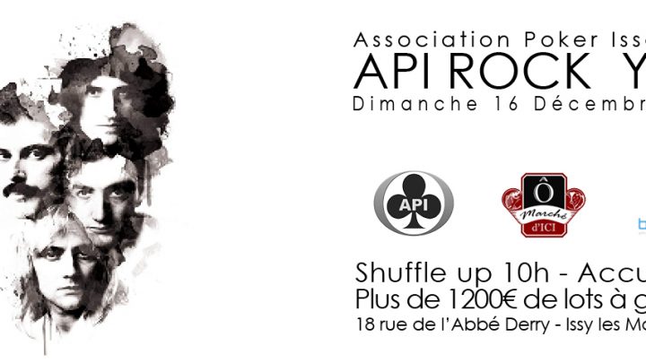 API Sunday 16 Décembre 2018 – Inscriptions ouvertes