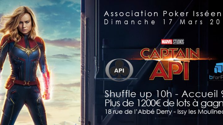 API Sunday 17 Mars 2019 – Inscriptions ouvertes