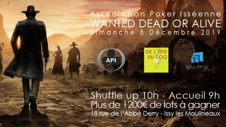 API Sunday 8 Décembre 2019 – Inscriptions ouvertes