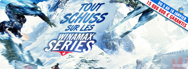Tout schuss sur les Winamax Series !