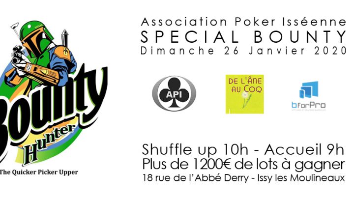 API Sunday 26 Janvier 2019 – Inscriptions ouvertes