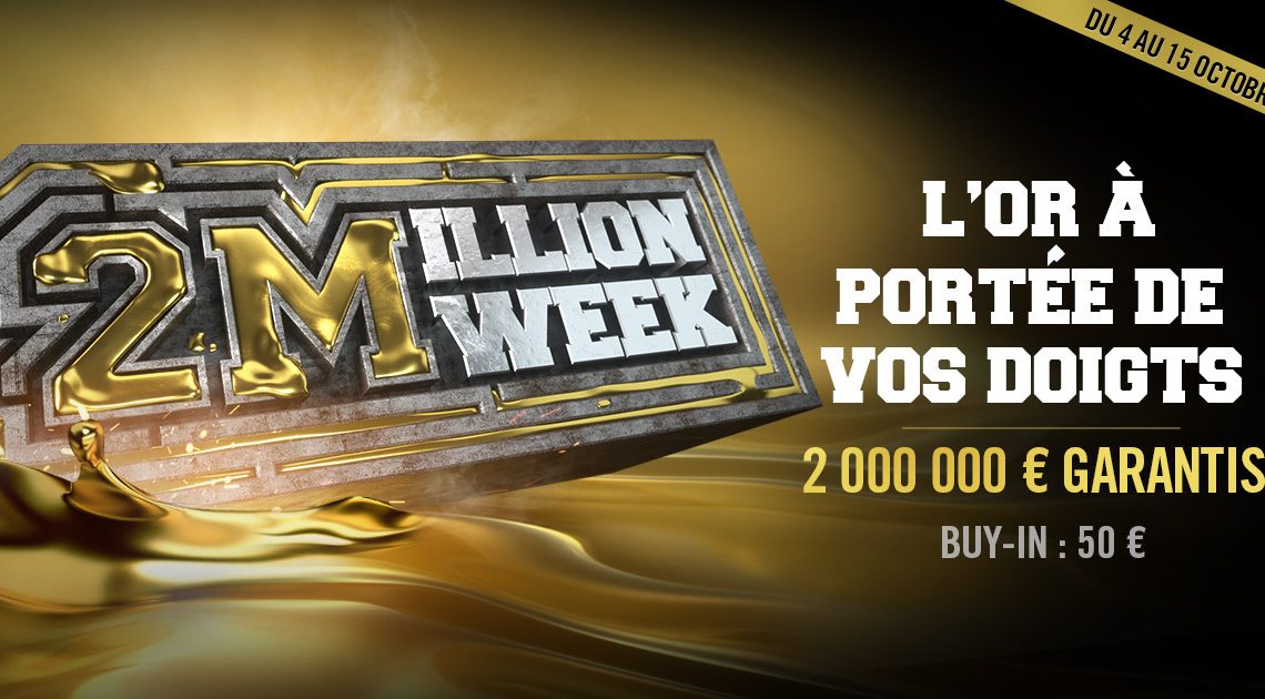 2 Million Week KO – L’or à portée de vos doigts