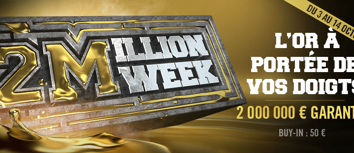 2 Million Week KO – L’or à portée de vos doigts