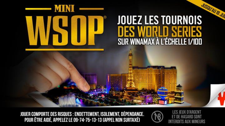Mini WSOP® – Gagnez votre bracelet sans quitter la maison !