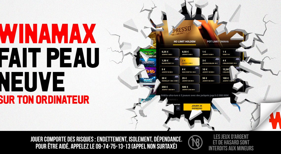 Logiciel Winamax : un nouveau départ