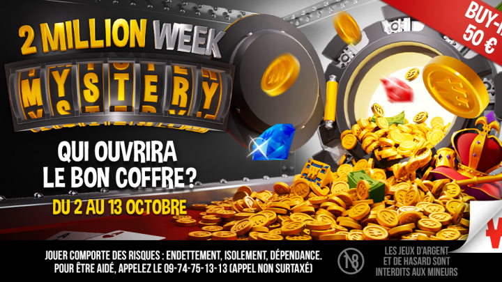 2 Million Week Mystery : qui ouvrira le bon coffre ?