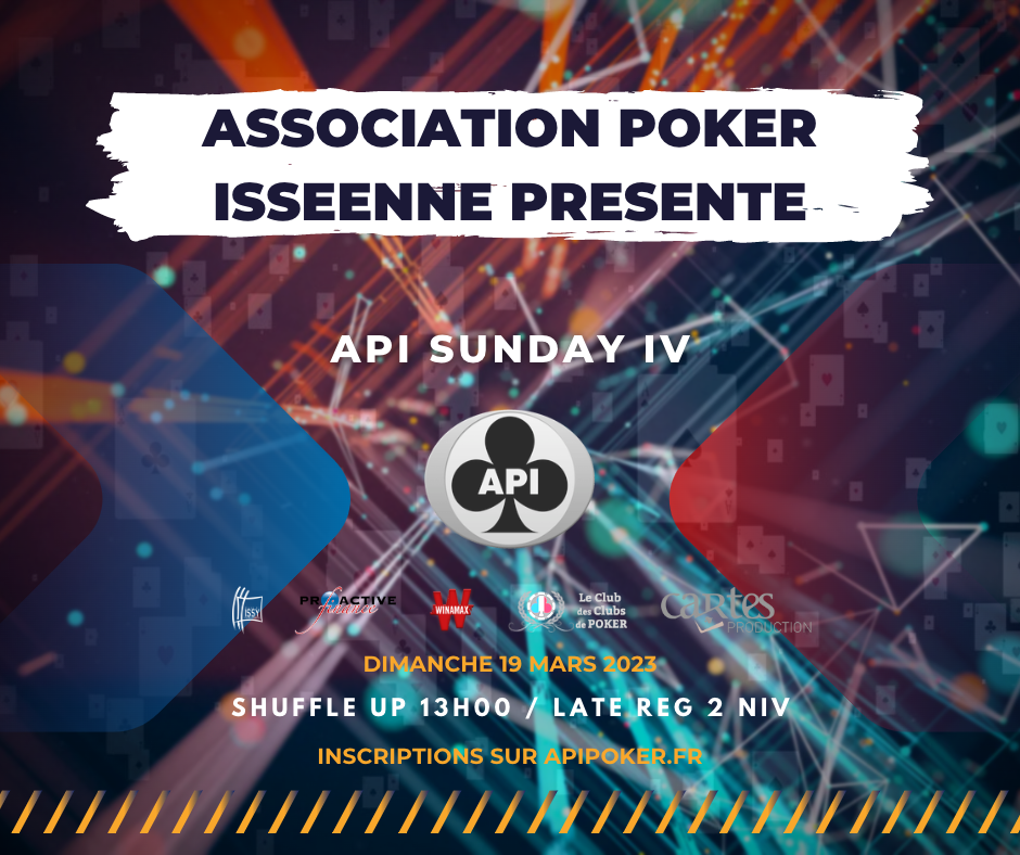 API SUNDAY – 19 MARS 2023