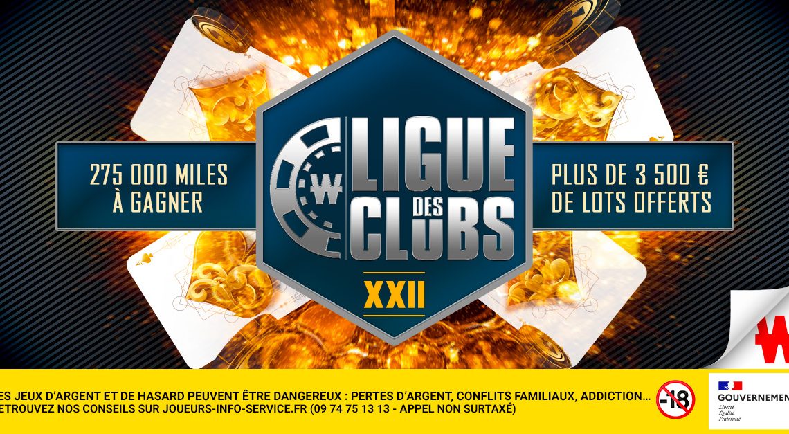 6e manche de la Ligue des Clubs – Mercredi 22/11 à 20h30