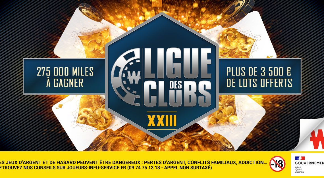 1ère manche de la Ligue des Clubs – mercredi 13/03 à 20h30